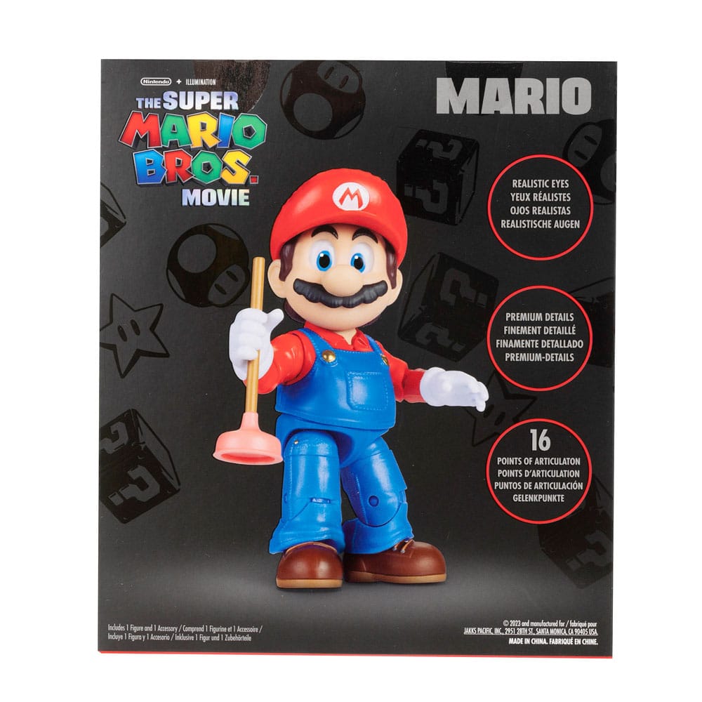 Der Super Mario Bros. Film Actionfigur Mario 13 cm