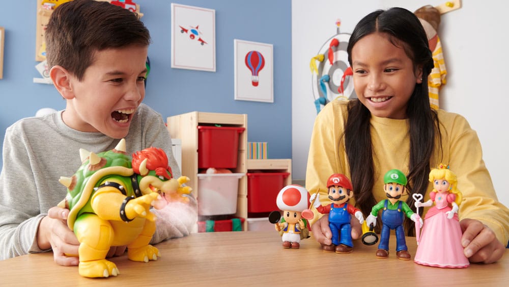Der Super Mario Bros. Film Actionfigur Bowser 18 cm