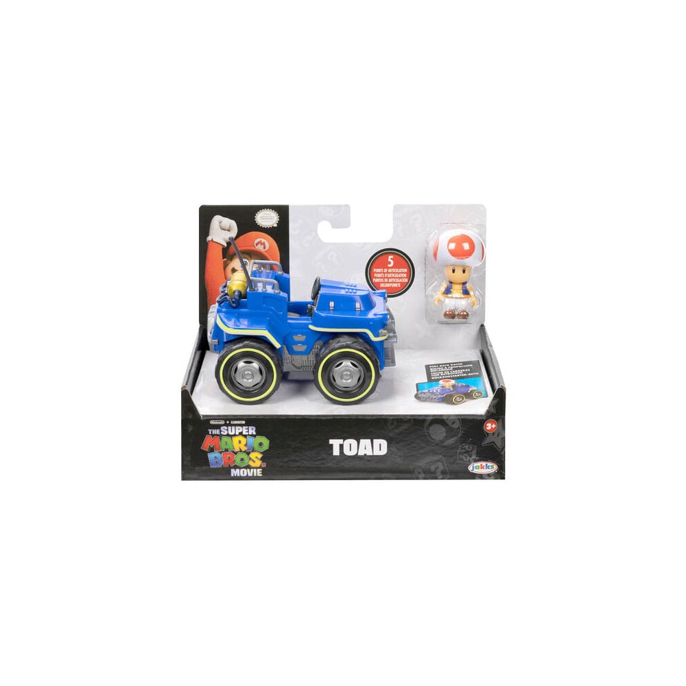 Der Super Mario Bros. Film Minifiguren mit Karts 6 cm Sortiment (6)
