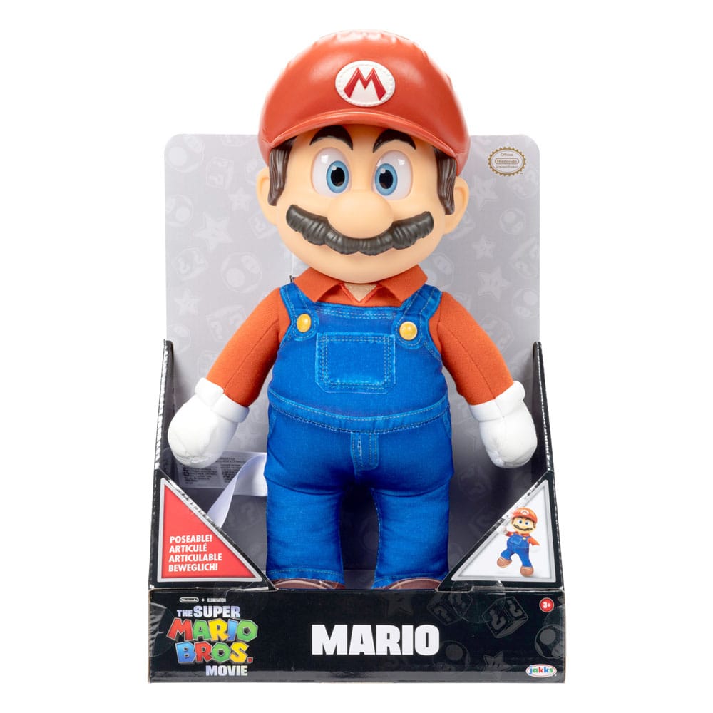 Der Super Mario Bros. Film Plüschfigur Mario 30 cm