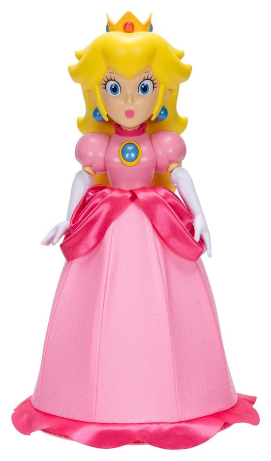 Super Mario Sprechende Actionfigur Yours Truly Princess Peach 36 cm