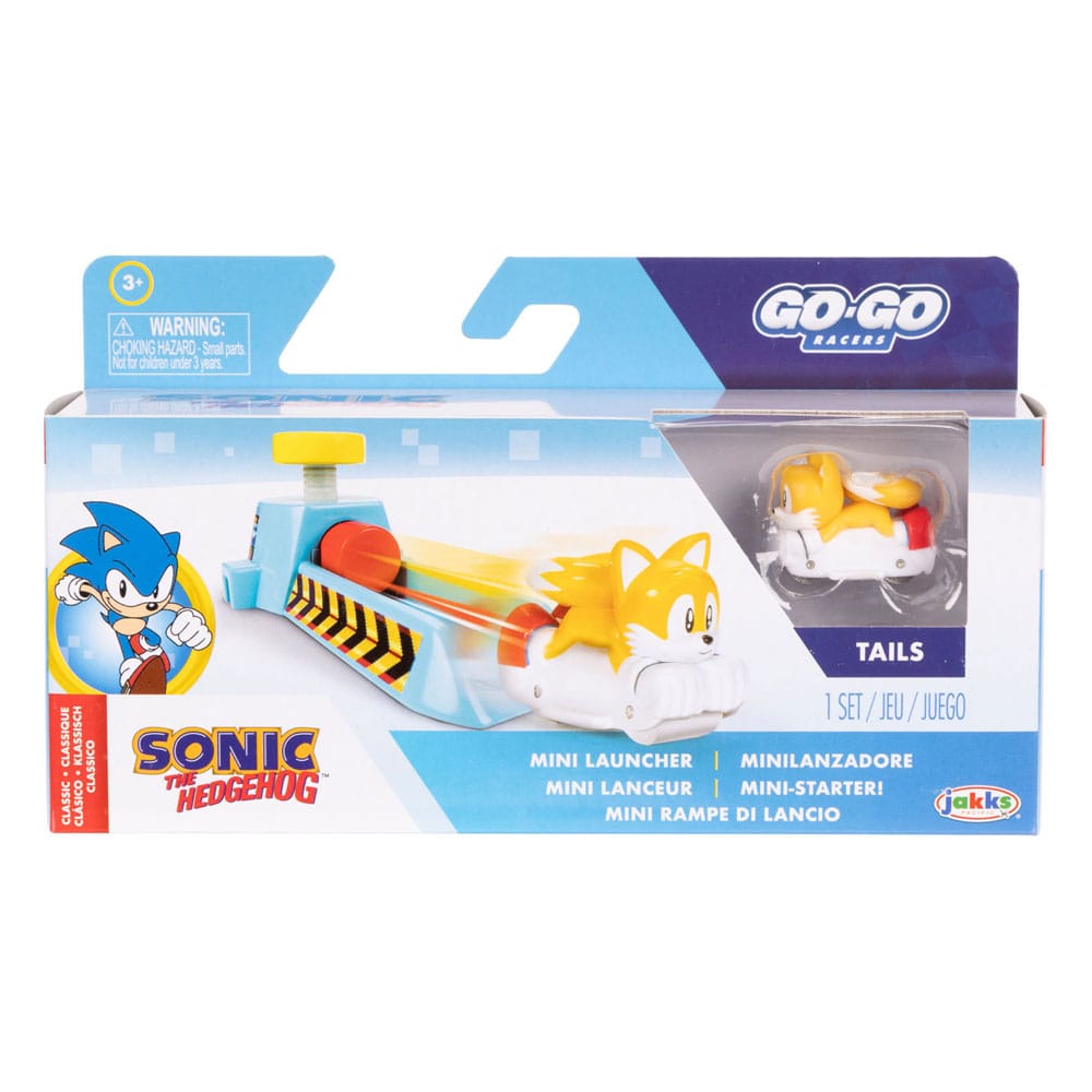 Sonic - The Hedgehog Go Go Racers Fahrzeuge Mini Abschussrampen Sortiment (4)