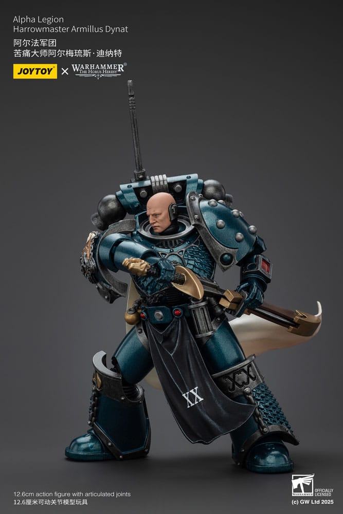 Warhammer The Horus Heresy Actionfigur Alpha Legion Harrowmaster Armillus Dynat 20 cm
