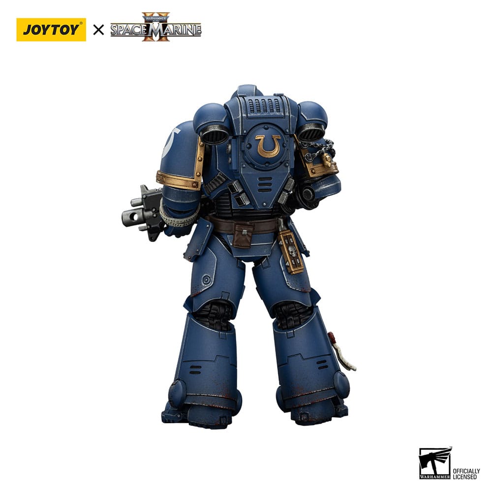 Warhammer 40,000: Space Marine 2 Actionfigur Ultramarines Brother Chairon Collectors Edition 13 cm