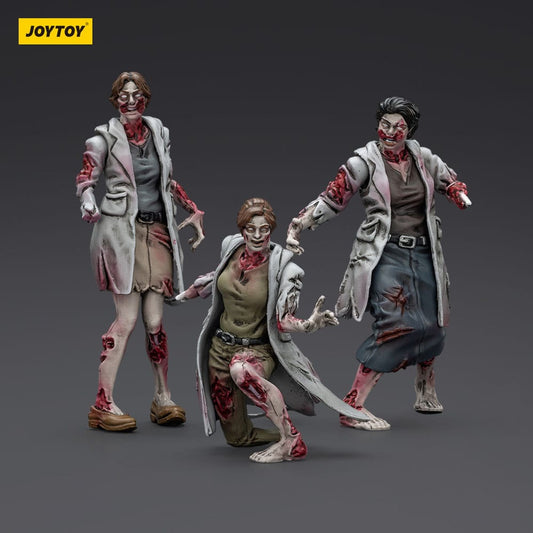 Zombie Dark Source Actionfiguren 3er-Pack Medics 8 cm