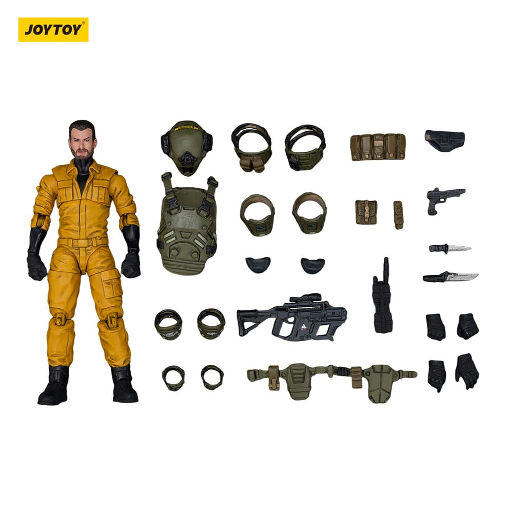 APOC Series Dark Source Actionfigur Stellar Scar Assault Team Firesulfur 11 cm