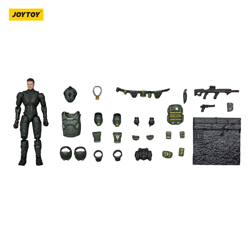 Steel Ride Corps Dark Source Actionfigur Assaulter Karl 7 cm