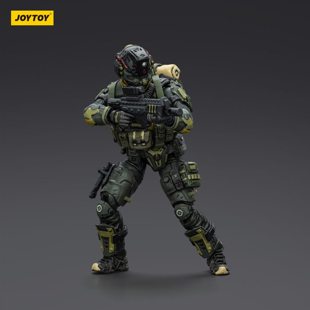 Steel Ride Corps Dark Source Actionfigur Assaulter Rhett 7 cm