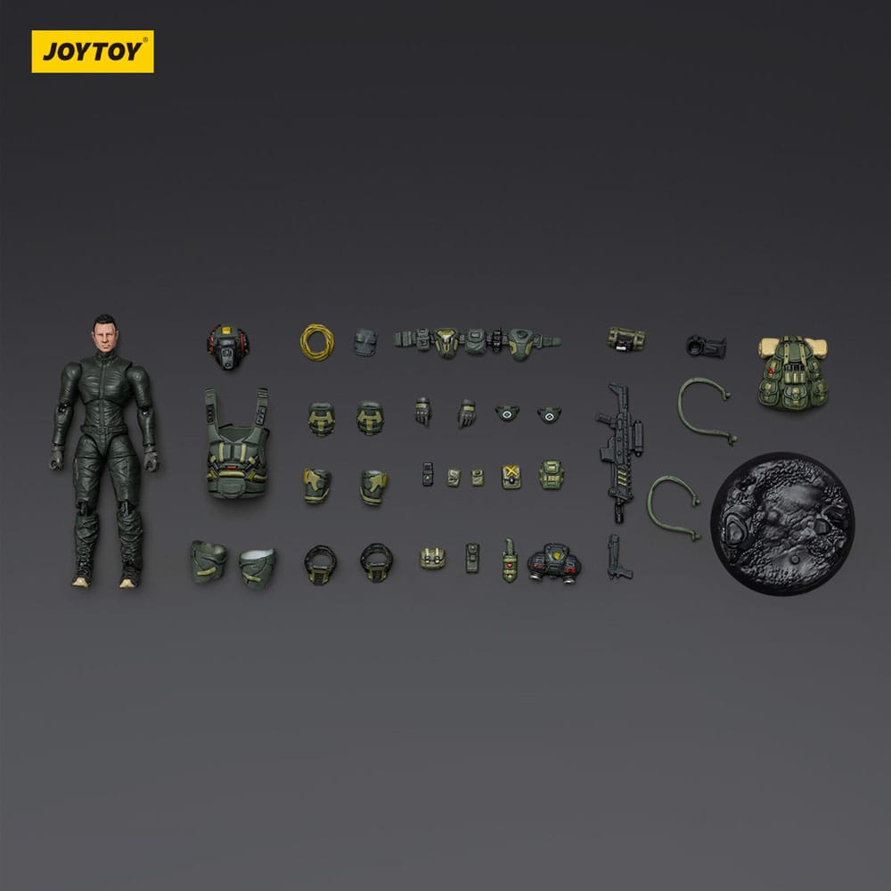 Steel Ride Corps Dark Source Actionfigur Assaulter Rhett 7 cm