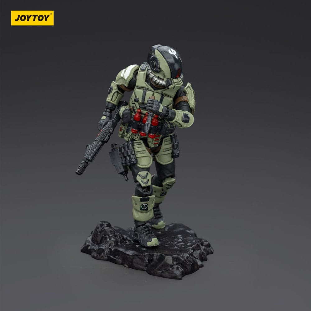 Steel Ride Corps Dark Source Actionfigur Assaulter Marco 7 cm