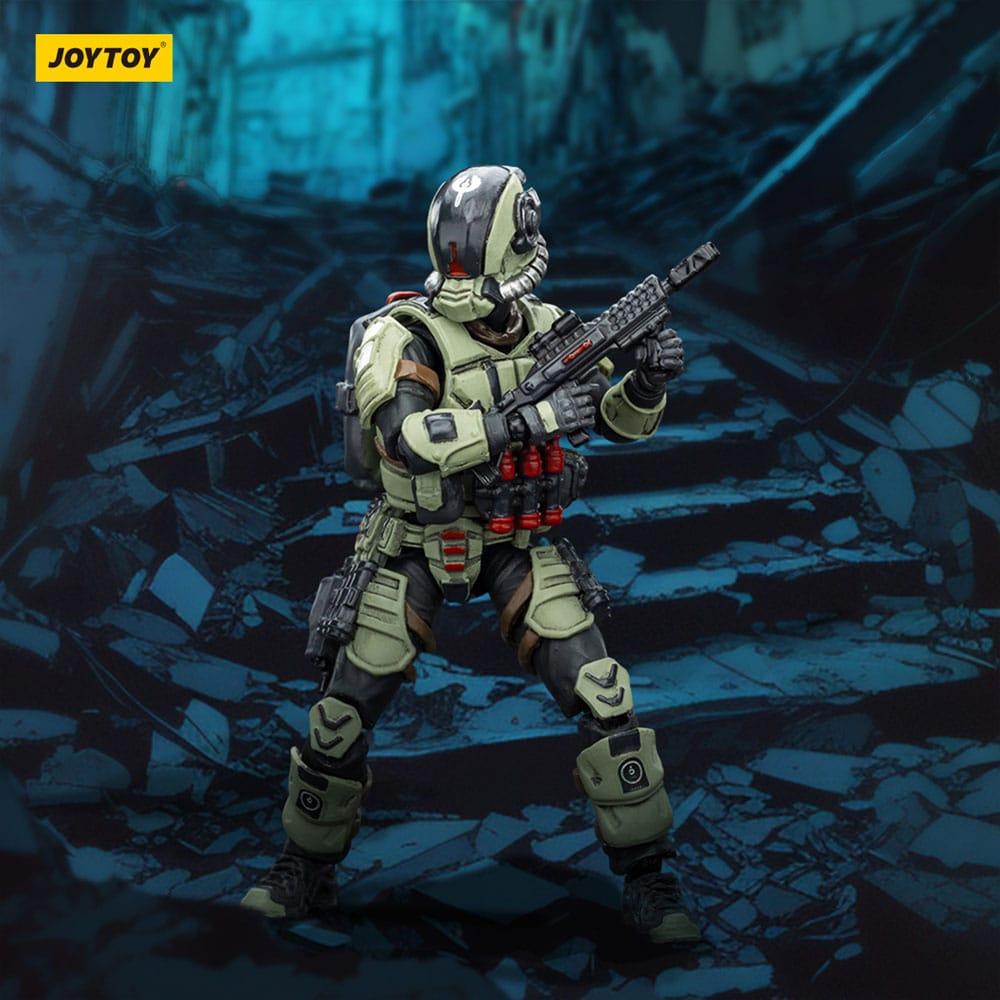 Steel Ride Corps Dark Source Actionfigur Assaulter Marco 7 cm
