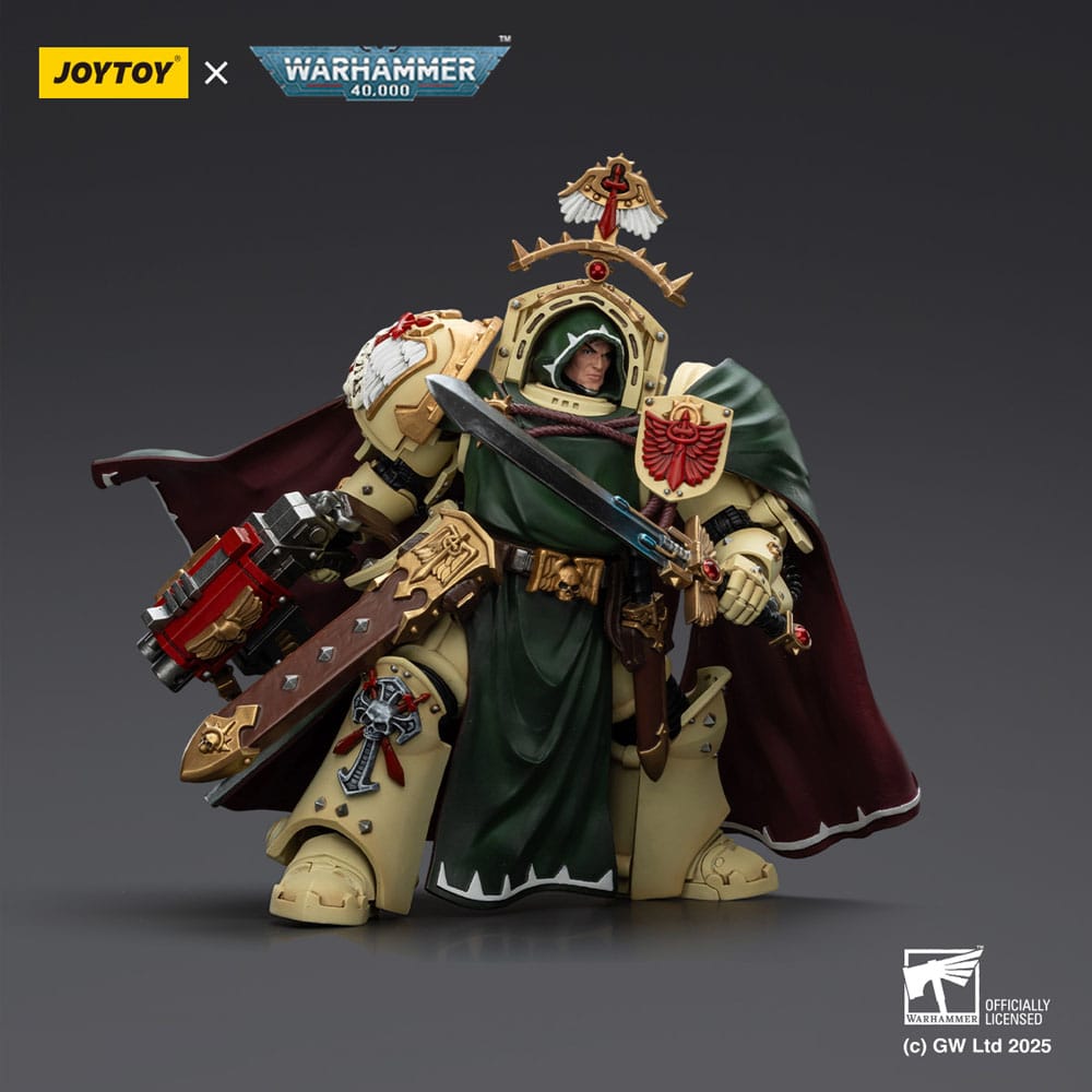 Warhammer 40,000: Dark Angels Actionfigur Belial Grand Master of The Deathwing With the Sword of Silence and Storm Bolter 14 cm