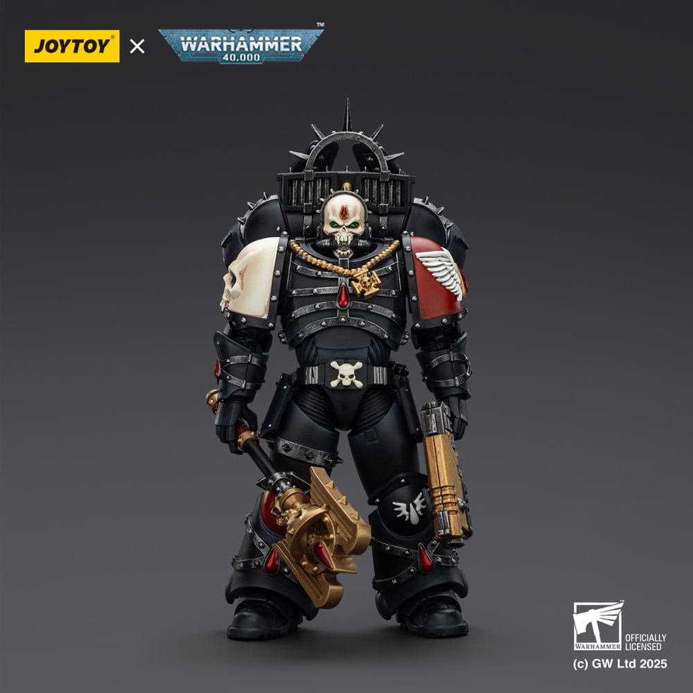 Warhammer 40,000: Combat Patrol Blood Angels Actionfigur Lemartes With Jump Pack Blood Crozius and Absolver Bolt Pistol 12 cm