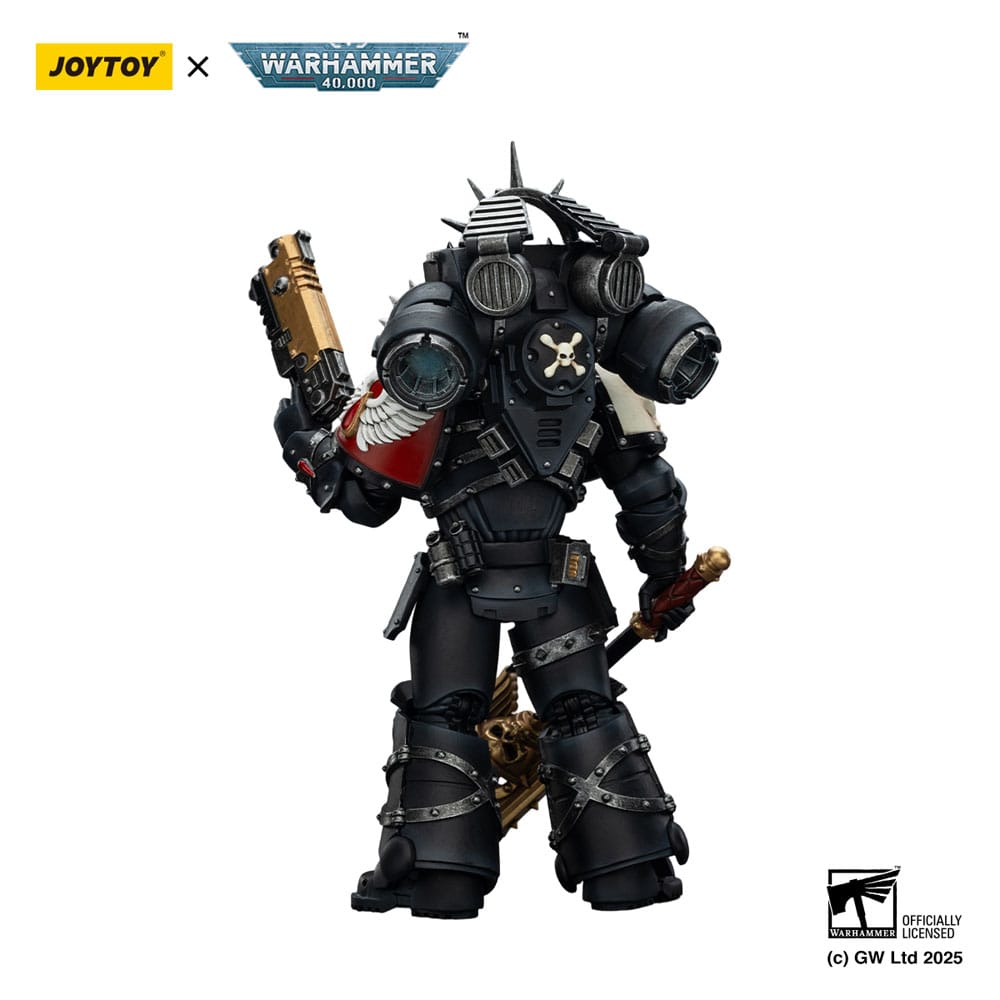 Warhammer 40,000: Combat Patrol Blood Angels Actionfigur Lemartes With Jump Pack Blood Crozius and Absolver Bolt Pistol 12 cm