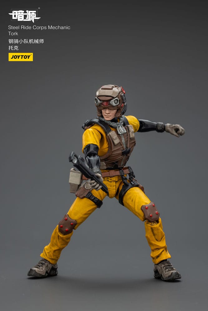 Steel Ride Corps Dark Source Actionfigur Mechanic Tork 7 cm