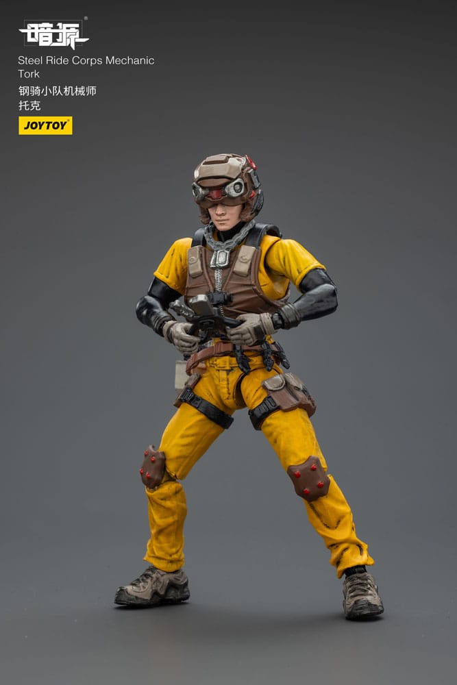 Steel Ride Corps Dark Source Actionfigur Mechanic Tork 7 cm