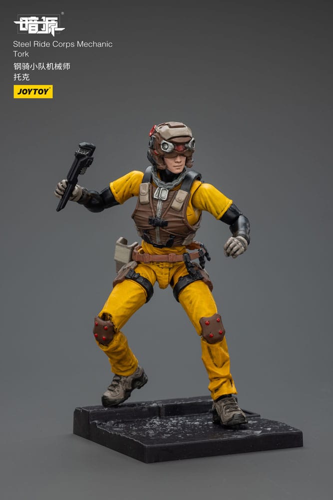 Steel Ride Corps Dark Source Actionfigur Mechanic Tork 7 cm