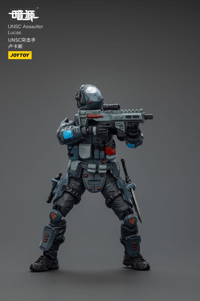 UNSC Dark Source Actionfigur Assaulter Lucas 7 cm