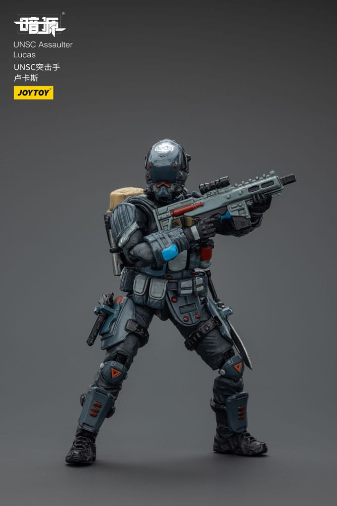 UNSC Dark Source Actionfigur Assaulter Lucas 7 cm
