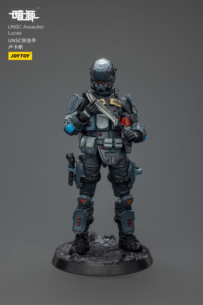 UNSC Dark Source Actionfigur Assaulter Lucas 7 cm