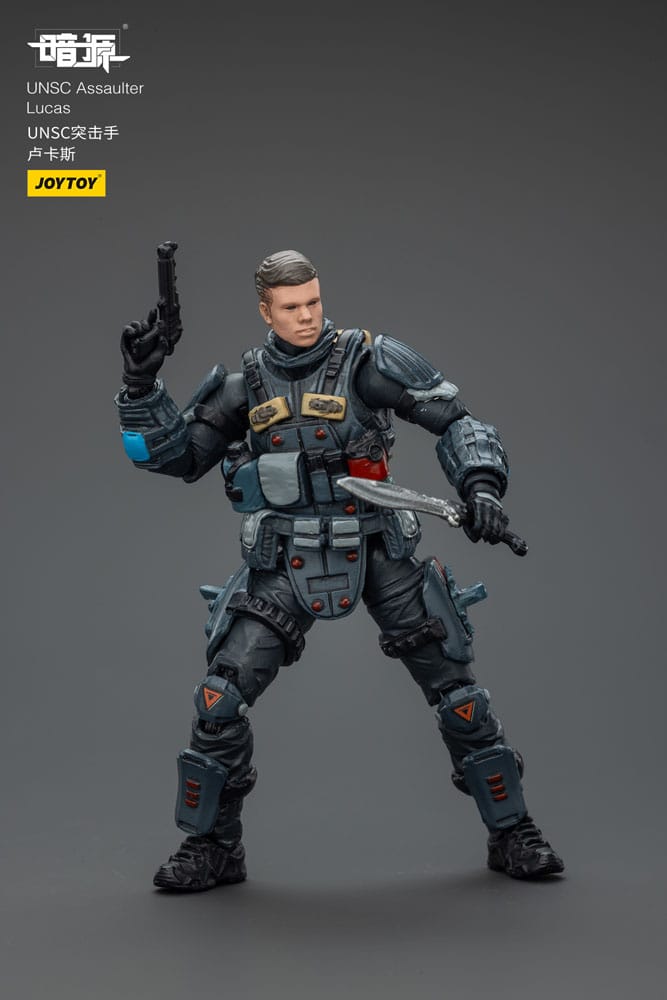 UNSC Dark Source Actionfigur Assaulter Lucas 7 cm