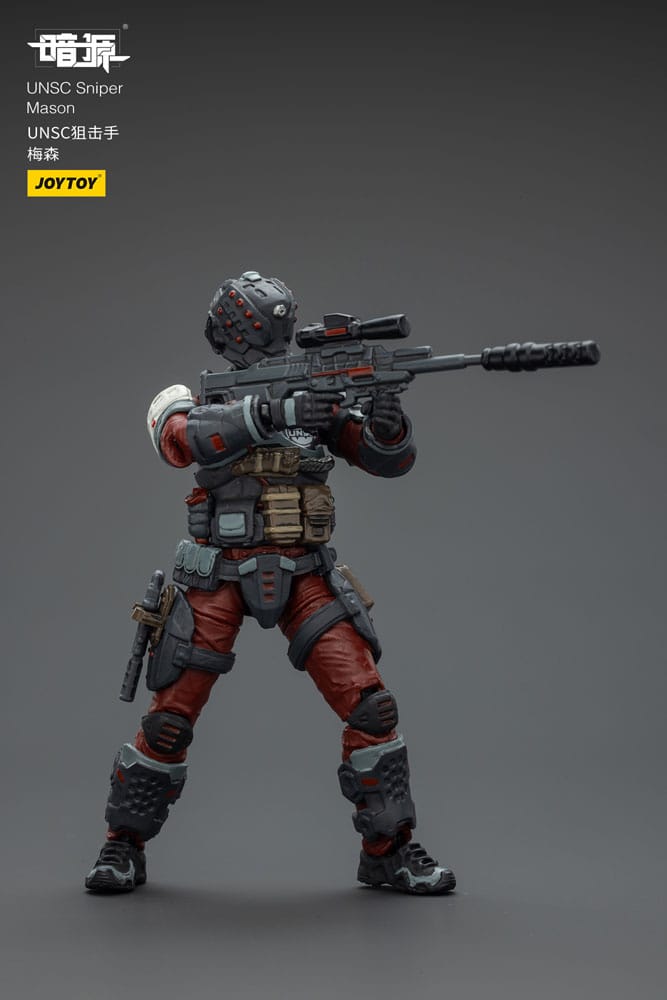 UNSC Dark Source Actionfigur Sniper Mason 7 cm