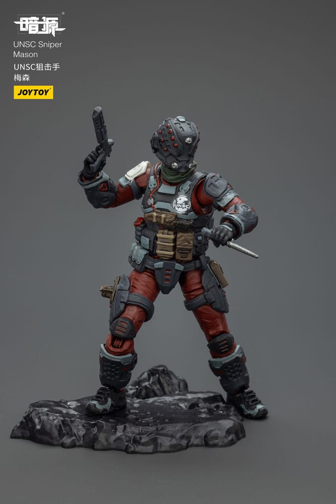 UNSC Dark Source Actionfigur Sniper Mason 7 cm