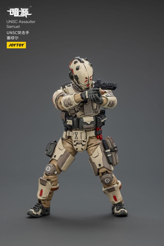 UNSC Dark Source Actionfigur Assaulter Samuel 7 cm