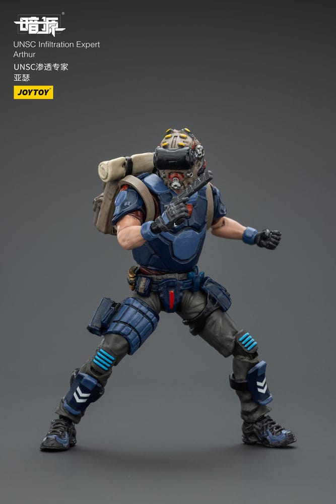 UNSC Dark Source Actionfigur Infiltration Expert Arthur 7 cm