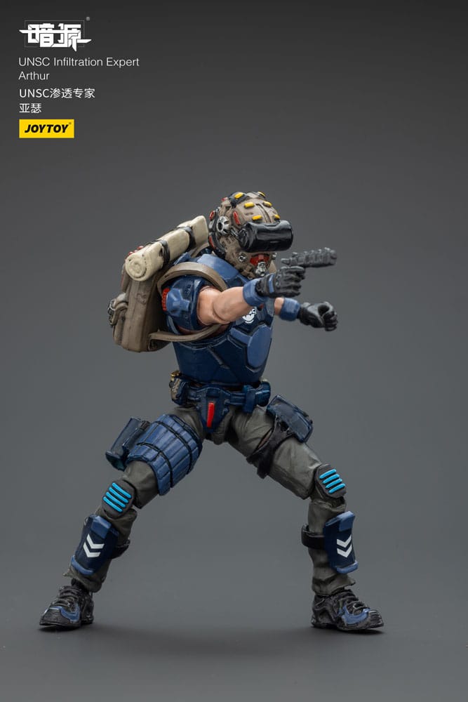 UNSC Dark Source Actionfigur Infiltration Expert Arthur 7 cm