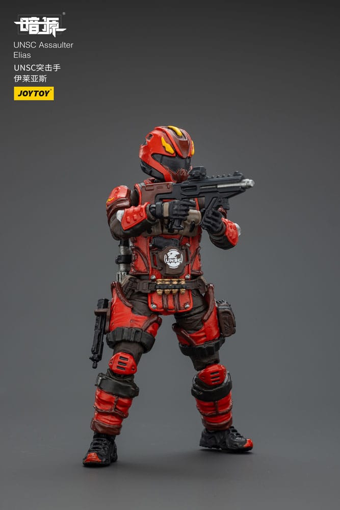 UNSC Dark Source Actionfigur Assaulter Elias 7 cm