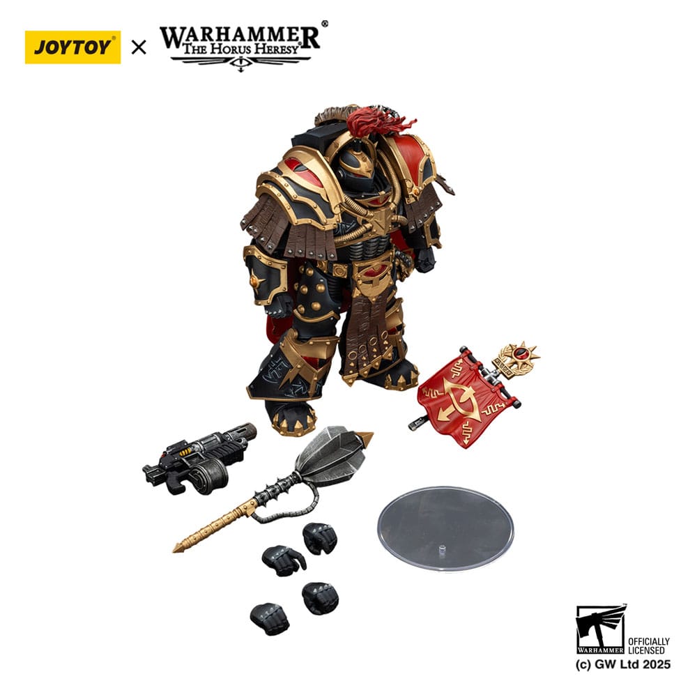 Warhammer 40,000: Sons of Horus Actionfigur Legion Cataphractii Praetorwith Combi-Melta and Power Maul 14 cm