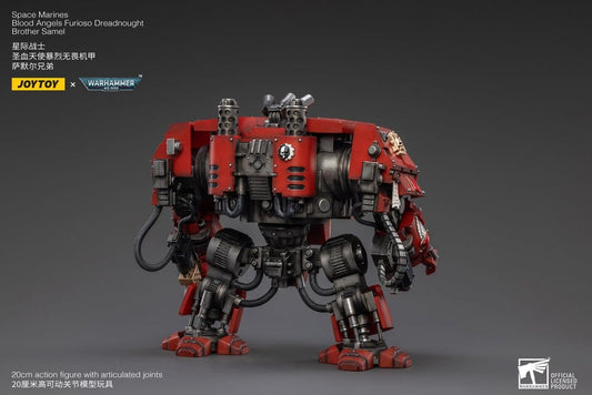 Warhammer 40,000 Actionfigur Blood Angels Furioso Dreadnought Brother Samel 20 cm