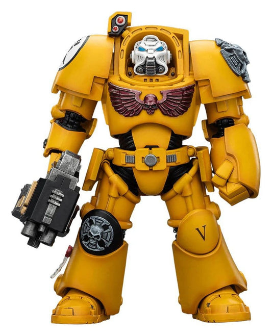 Warhammer 40,000 Actionfigur Imperial Fists Terminator 2 with Power Fist and Storm Bolter 14 cm