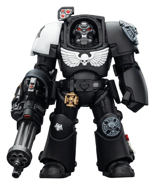 Warhammer 40,000 Actionfigur Raven Guard Terminator 3 with Power Fist and Assault Cannon 14 cm