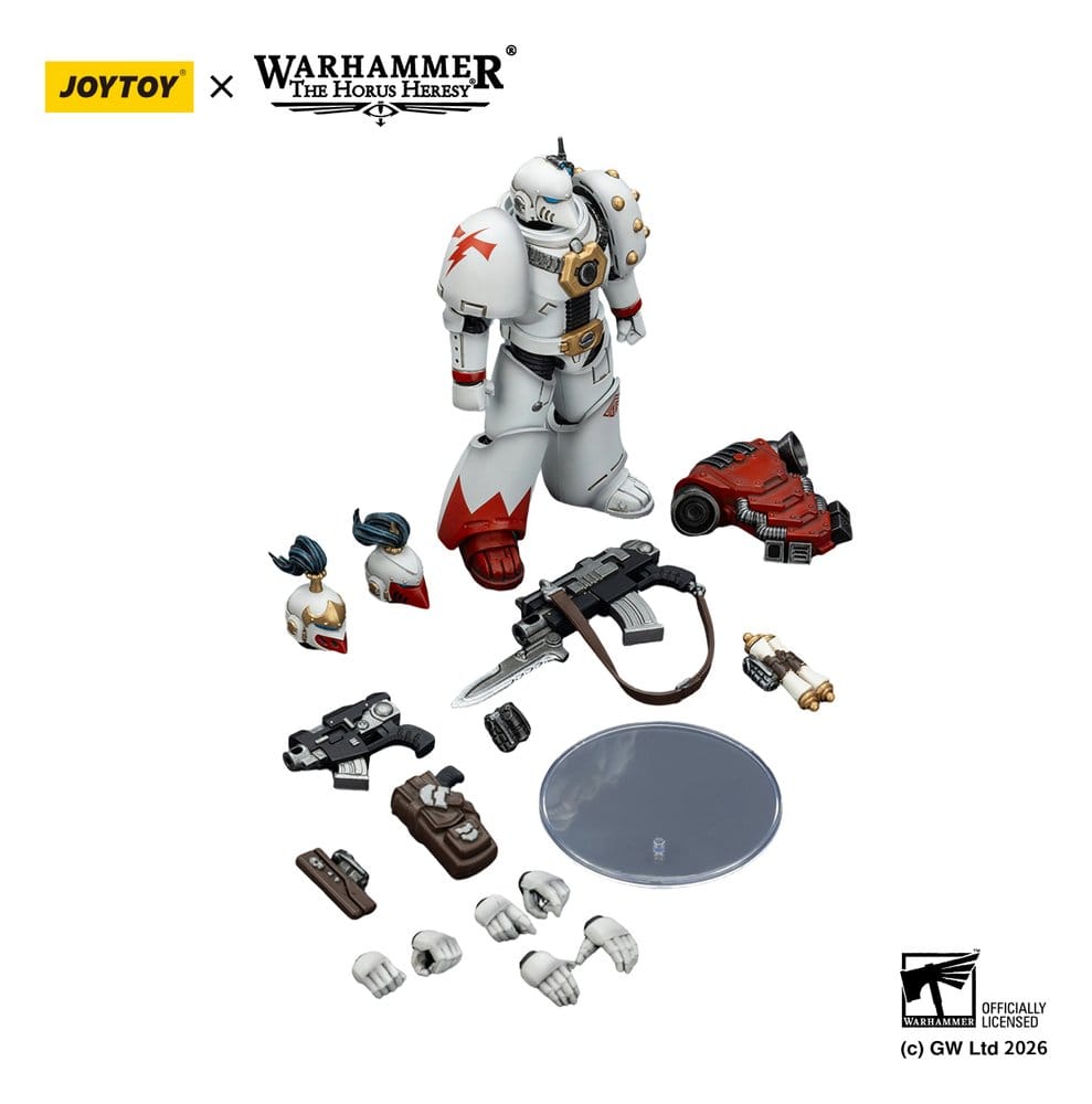 Warhammer The Horus Heresy Actionfigur White Scars MKVI Tactical Legionary 12 cm