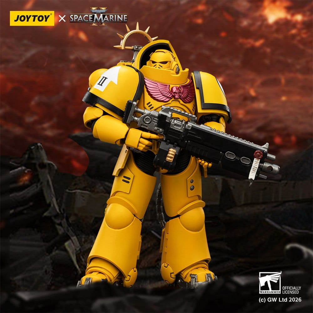 Warhammer 40,000 Actionfigur Game Edition Imperial Fists Heavy Intercessor 13 cm