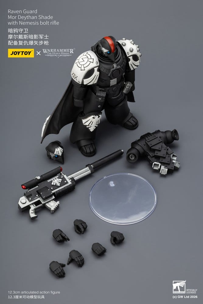 Warhammer 40,000 Actionfigur Raven Guard Mor Deythan Shade 12 cm