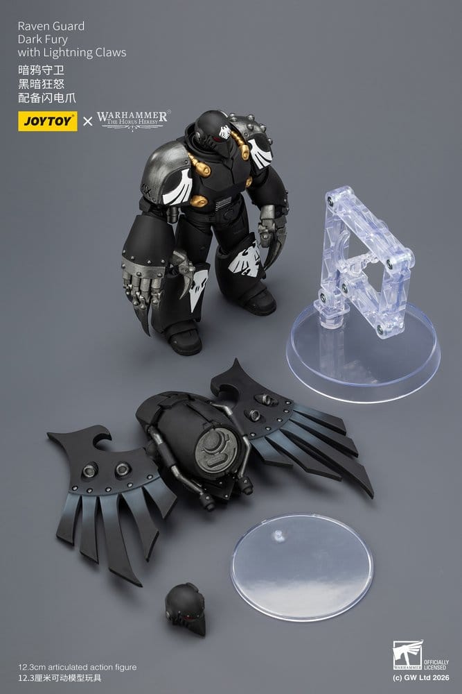 Warhammer 40,000 Actionfigur Raven Guard Dark Fury 12 cm