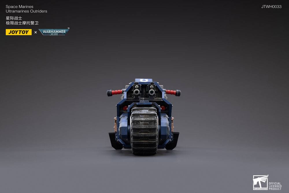 Warhammer 40k Fahrzeug 1/18 Ultramarines Outrider Bike 22 cm