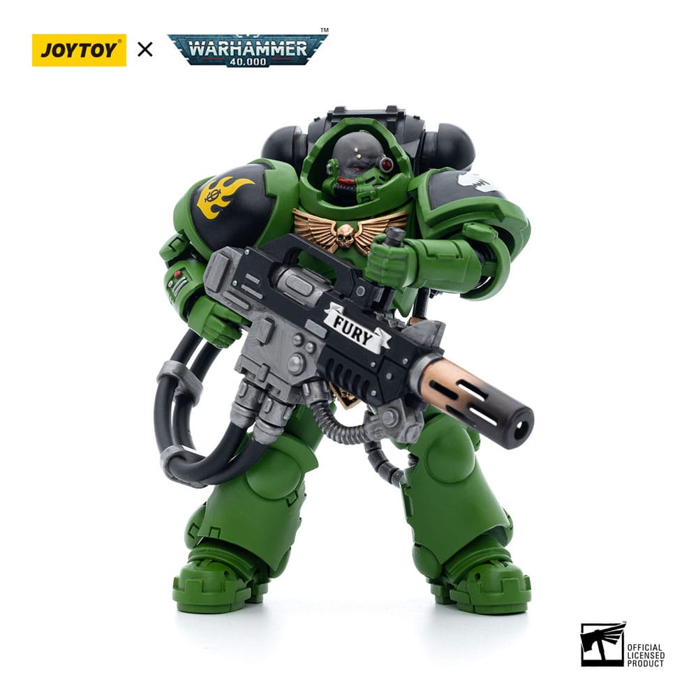Warhammer 40k Actionfigur 1/18 Salamanders Eradicators Sergeant Bragar 12 cm