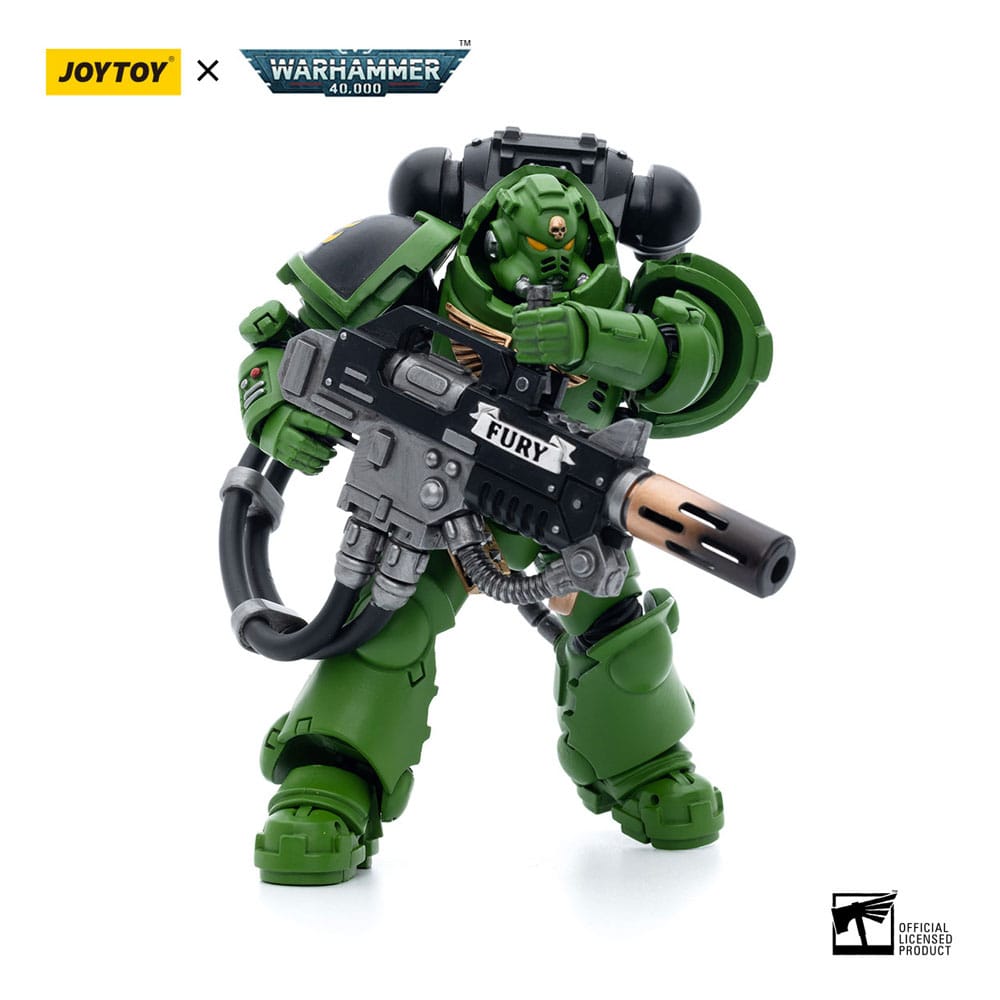 Warhammer 40k Actionfigur 1/18 Salamanders Eradicators Sergeant Bragar 12 cm