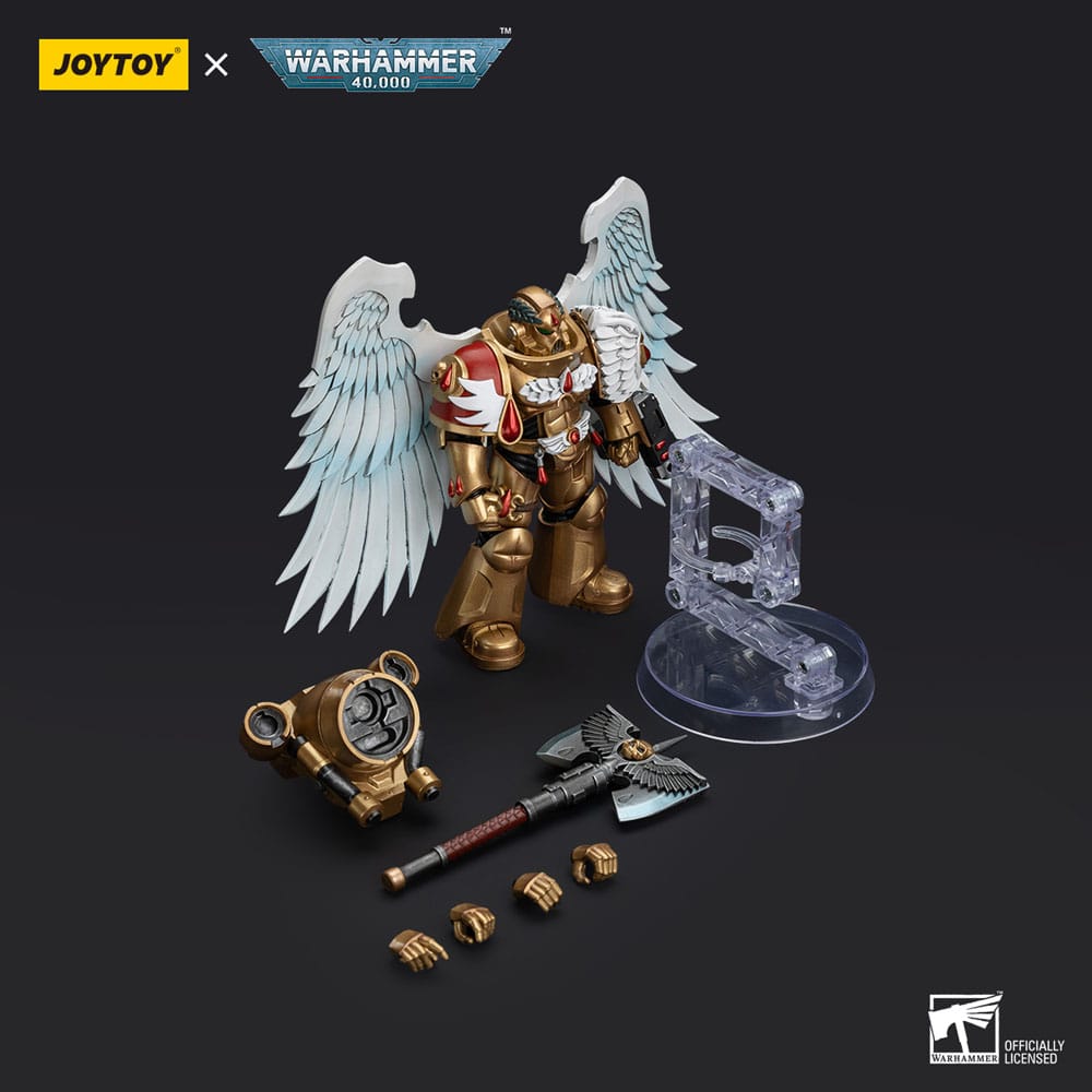 Warhammer 40,000 Actionfigur 1/18 Blood Angels Sanguinary Guard with Encarmine Axe 12 cm