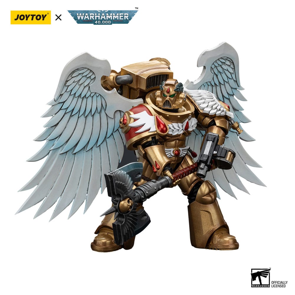 Warhammer 40,000 Actionfigur 1/18 Blood Angels Sanguinary Guard with Encarmine Axe 12 cm