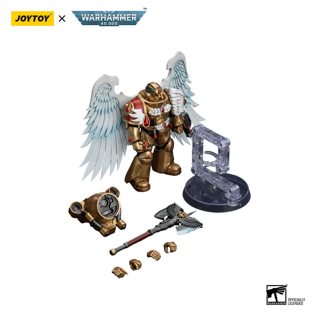 Warhammer 40,000 Actionfigur 1/18 Blood Angels Sanguinary Guard with Encarmine Axe 12 cm