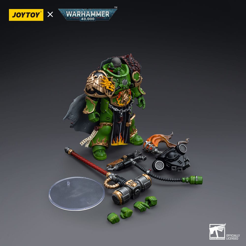 Warhammer 40k Actionfigur 1/18 Salamanders Captain Adrax Agatone 12 cm