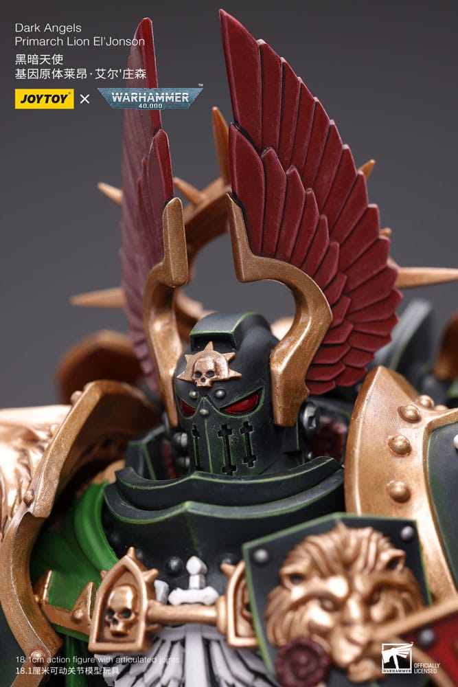 Warhammer 40k Actionfigur 1/18 Dark Angels Primarch Lion El' Jonson 18 cm Reproduktion