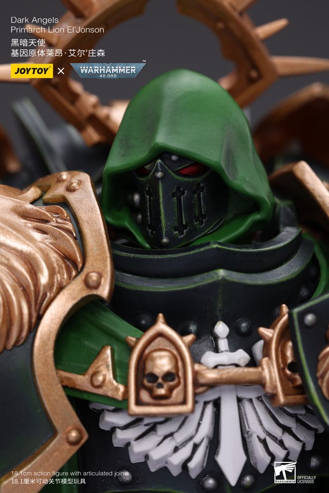 Warhammer 40k Actionfigur 1/18 Dark Angels Primarch Lion El' Jonson 18 cm Reproduktion