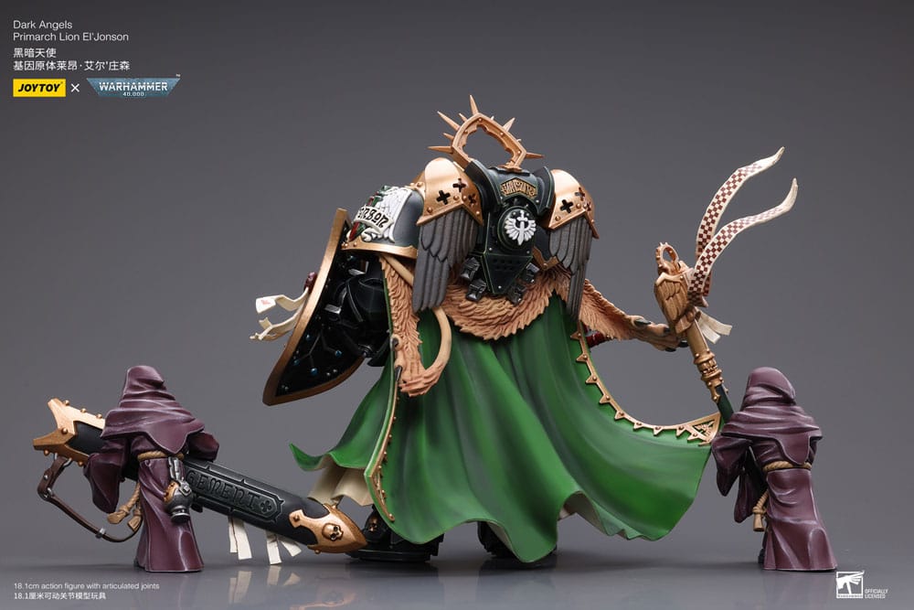 Warhammer 40k Actionfigur 1/18 Dark Angels Primarch Lion El' Jonson 18 cm Reproduktion