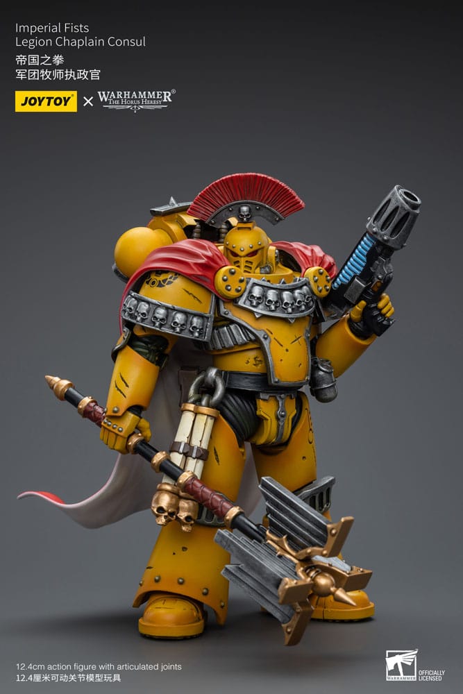 Warhammer The Horus Heresy Actionfigur 1/18 Imperial Fists Legion Chaplain Consul 12 cm